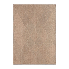 RECTANGLE | HERO | Feldspar Coastal Geometric Diamond Lattice Beige Tan Cream M