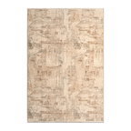 RECTANGLE | HERO | Pavilion Abstract Transitional Modern Beige Cream Machine Wo