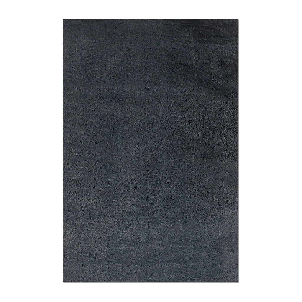 RECTANGLE | HERO | Knidos Charcoal Grey Solid Shag Modern Machine Woven Living 