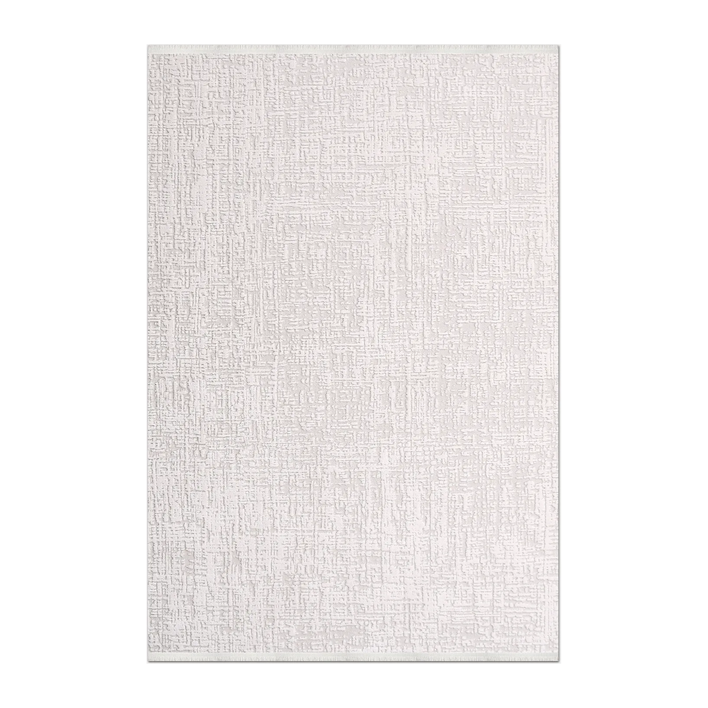 RECTANGLE | HERO | Cappadocia Cream Abstract Modern Machine Woven Ivory Living 