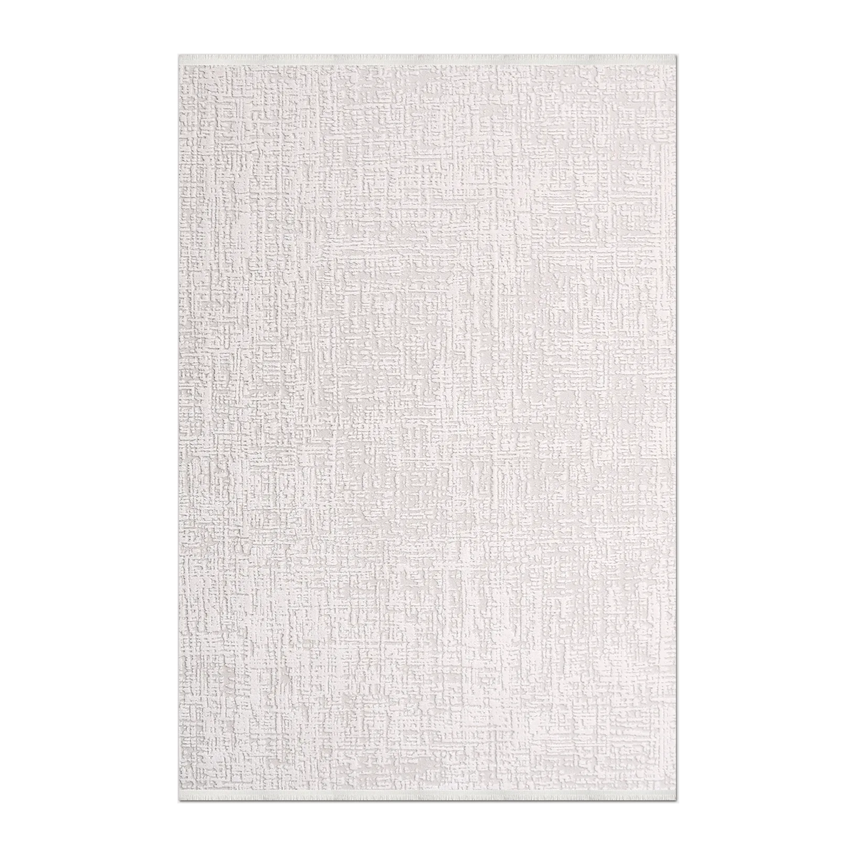 RECTANGLE | HERO | Cappadocia Cream Abstract Modern Machine Woven Ivory Living 