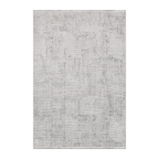RECTANGLE | HERO | Gully Grey Ivory Abstract Modern Machine Woven Living Room B