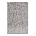 RECTANGLE | HERO | Alum Greige Solid Scandinavian Machine Woven Taupe Ivory Liv
