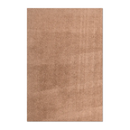 RECTANGLE | HERO | Thaw Taupe Solid Modern Plush Machine Woven Living Room Bedr