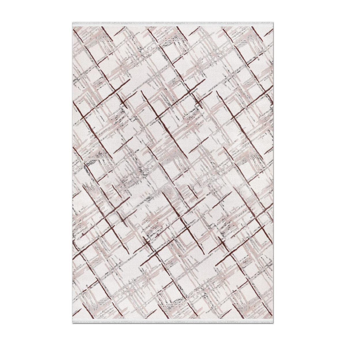 RECTANGLE | HERO | Sandbar Cream Beige Abstract Modern Machine Woven Living Roo