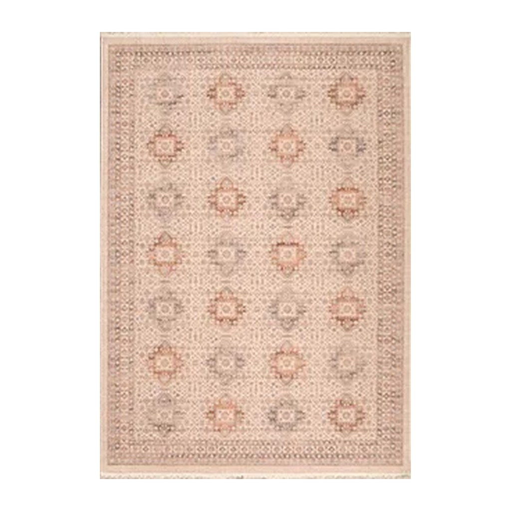 RECTANGLE | HERO | Chancel Blush Pink Cream Persian Style Traditional Machine W