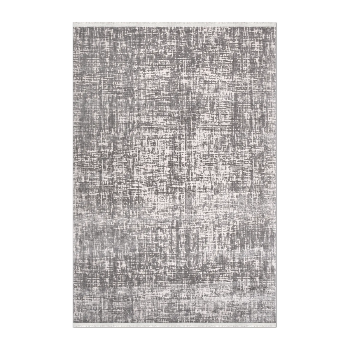 RECTANGLE | HERO | Bosphorus Grey Ivory Abstract Modern Machine Woven Living Ro