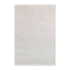 RECTANGLE | HERO | Westerly Cream Ivory Geometric Transitional Modern Machine W