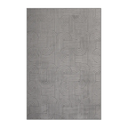 RECTANGLE | HERO | Lucent Grey Modern Geometric Arch Machine Woven Living Room 