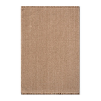 RECTANGLE | HERO | Woodruff Terracotta Tan Solid Boho Machine Woven Living Room
