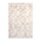 RECTANGLE | HERO | Oasis Cream Beige Geometric Diamond Lattice Modern Machine W