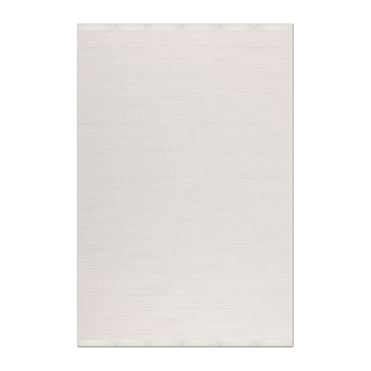 RECTANGLE | HERO | Tollgate Cream Solid Transitional Modern Machine Woven Livin