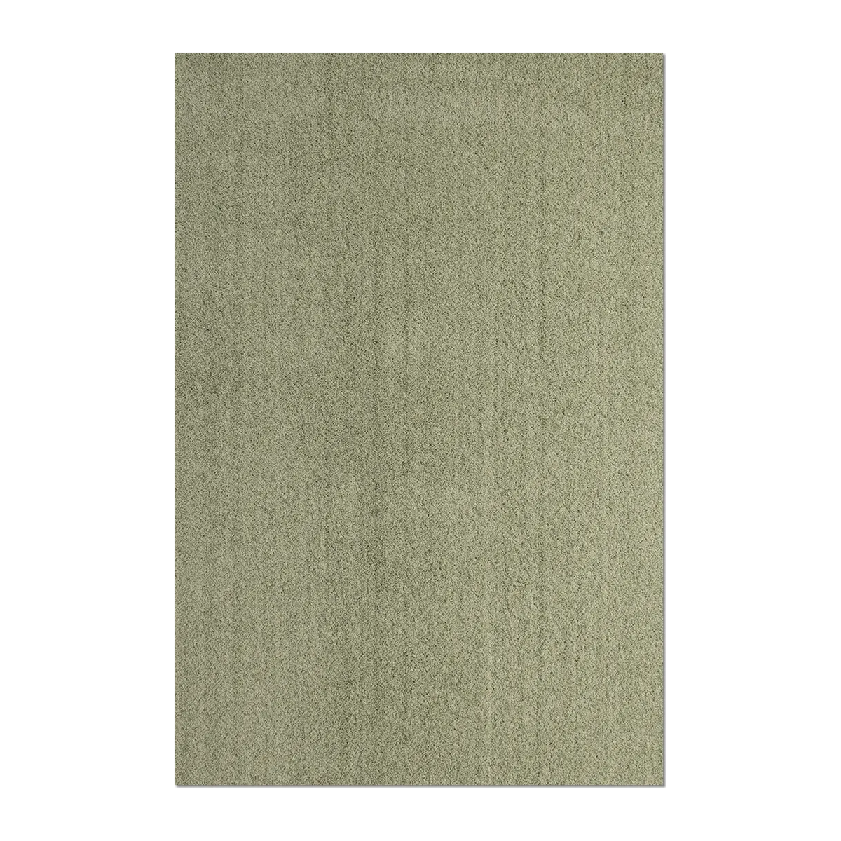 RECTANGLE | HERO | Sunbeam Sage Green Solid Shaggy Scandinavian Machine Woven L