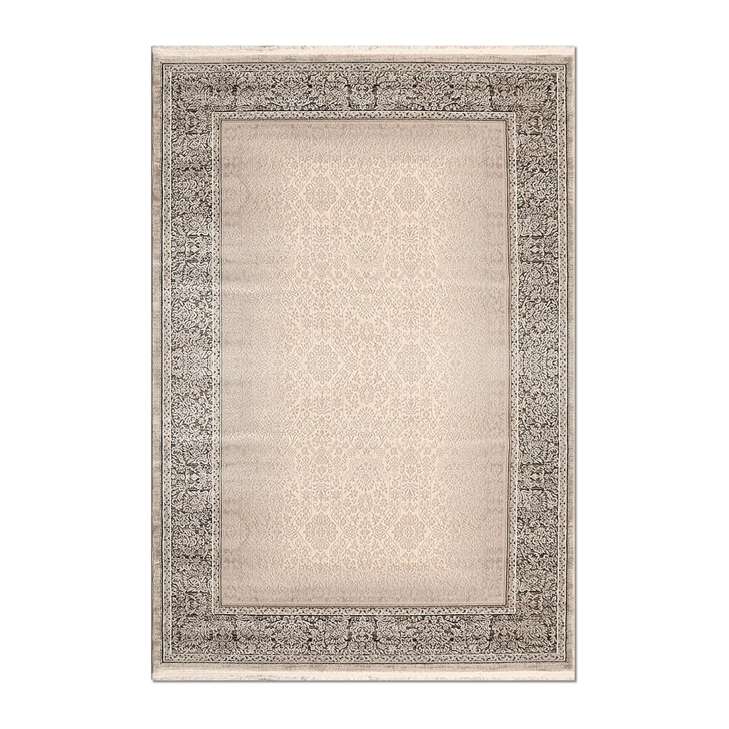 RECTANGLE | HERO | Arcade Cream Taupe Brown Persian Style Traditional Machine W