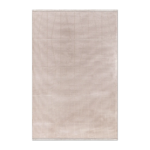 RECTANGLE | HERO | Azalea Beige Modern Geometric Machine Woven Cream Taupe Livi