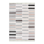 RECTANGLE | HERO | Blackthorn Modern Geometric Machine Woven Cream Beige Blush 