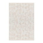 RECTANGLE | HERO | Fen Cream Beige Abstract Modern Machine Woven Living Room Be
