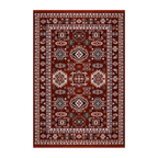 RECTANGLE | HERO | Firelight Rust Red Persian Style Traditional Machine Woven L