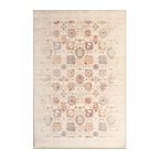 RECTANGLE | HERO | Pimpernel Cream Terracotta Persian Style Vintage Look Machin