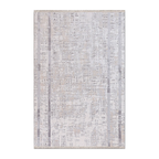 RECTANGLE | HERO | Hemlock Cream Grey Abstract Modern Machine Woven Living Room