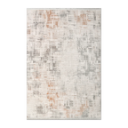 RECTANGLE | HERO | Sardonyx Cream Grey Rust Abstract Modern Machine Woven Livin