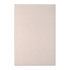RECTANGLE | HERO | Bismuth Cream Modern Geometric Carved Texture Machine Woven 