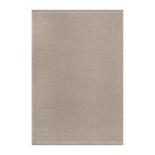 RECTANGLE | HERO | Amethyst Beige Solid Scandinavian Machine Woven Living Room 