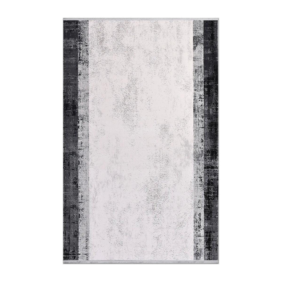 RECTANGLE | HERO | Spinney Cream Black Grey Abstract Modern Machine Woven Livin