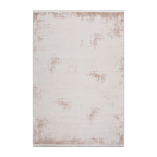 RECTANGLE | HERO | Myra Cream Blush Pink Abstract Modern Machine Woven Living R