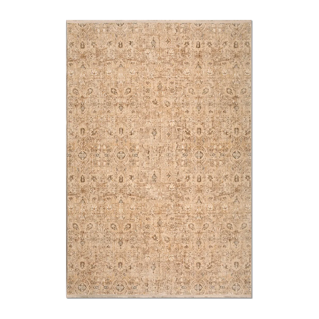RECTANGLE | HERO | Pantile Distressed Persian Style Traditional Beige Brown Mac