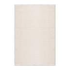 RECTANGLE | HERO | Noontide Cream Ivory Solid Modern Machine Woven Living Room 