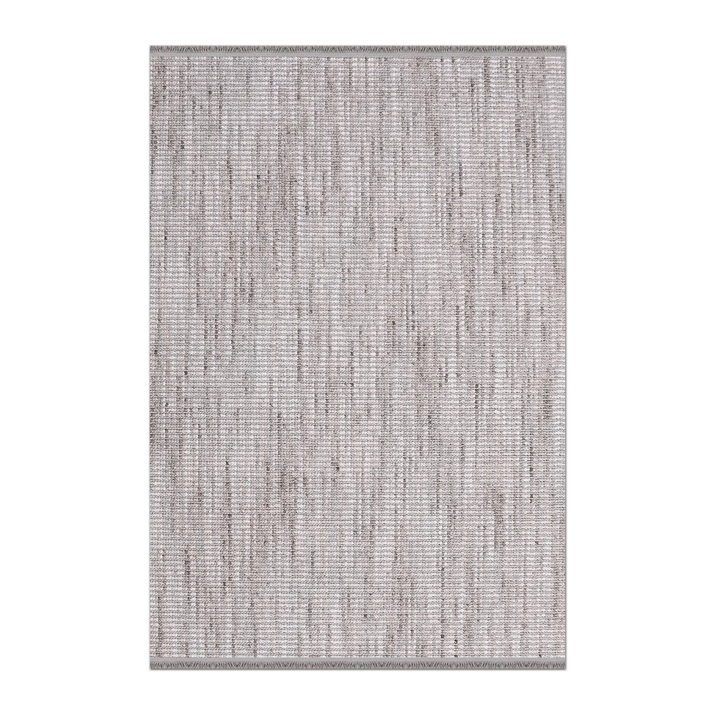 RECTANGLE | HERO | Chalcedony Light Grey Solid Modern Machine Woven Living Room