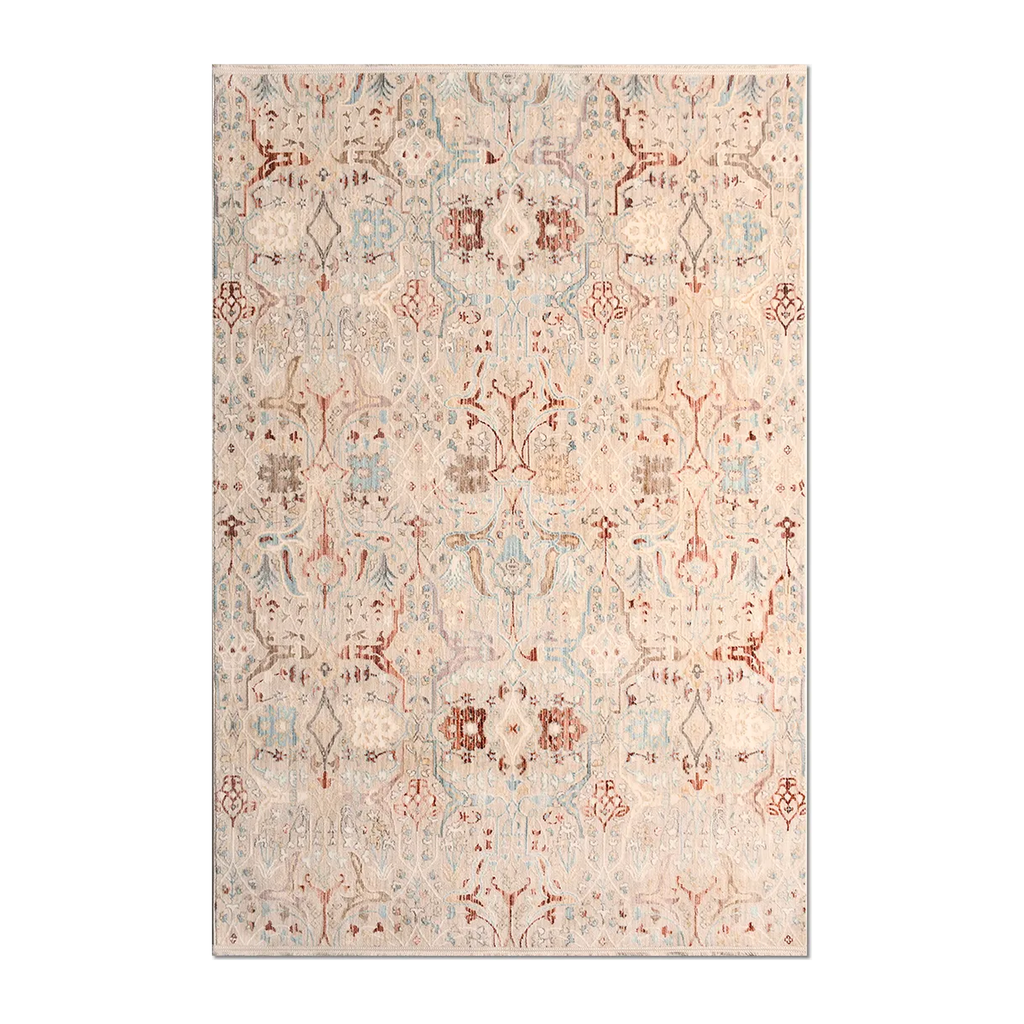RECTANGLE | HERO | Orangery Cream Persian Style Traditional Floral Medallion Ma