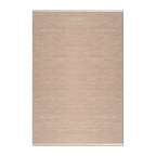 RECTANGLE | HERO | Eglantine Blush Pink Modern Striped Machine Woven Living Roo
