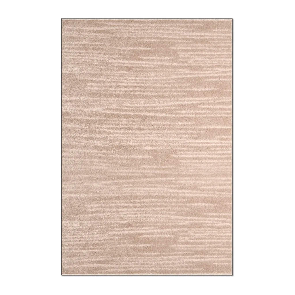RECTANGLE | HERO | Solaris Cream Striped Scandinavian Machine Woven Beige Livin