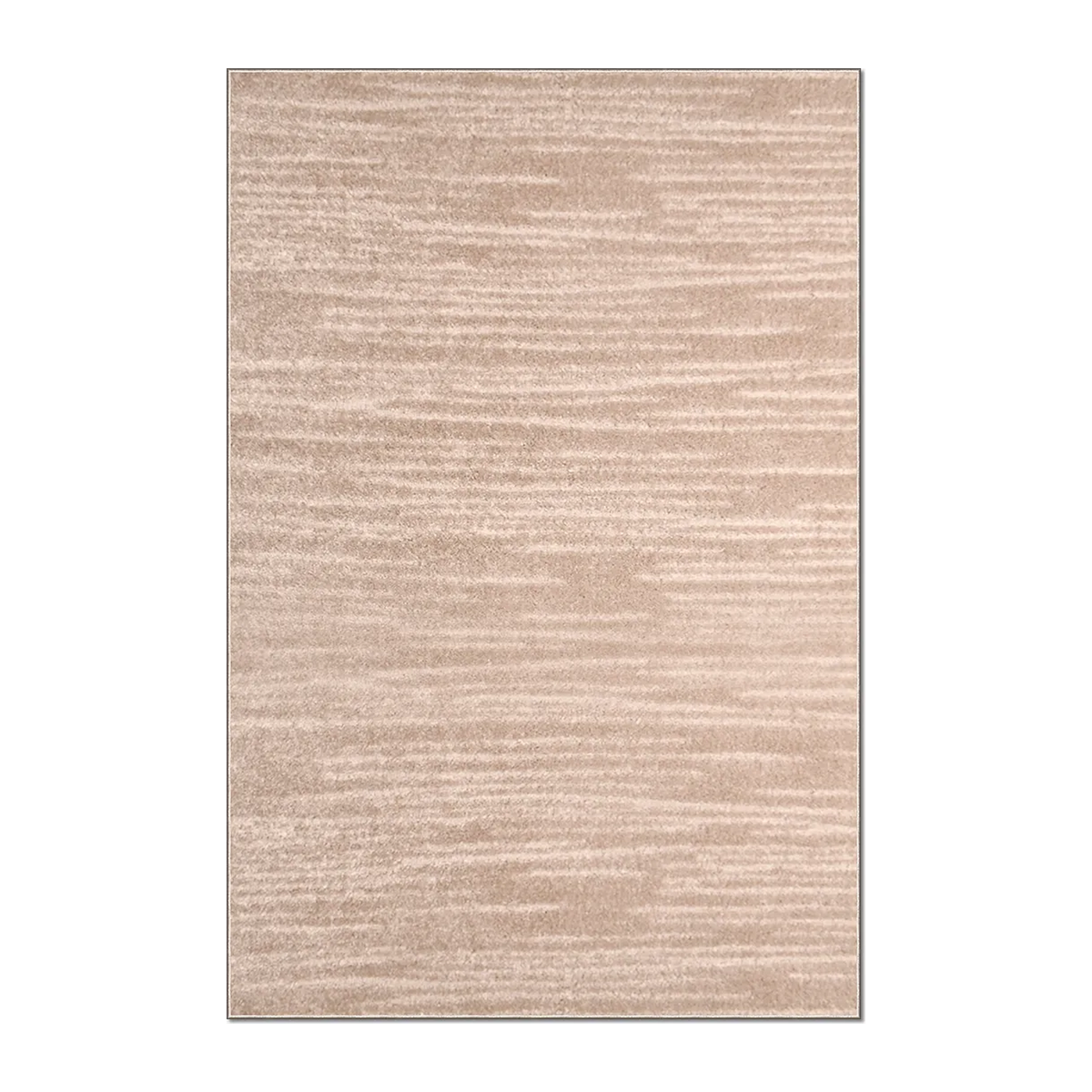 RECTANGLE | HERO | Solaris Cream Striped Scandinavian Machine Woven Beige Livin