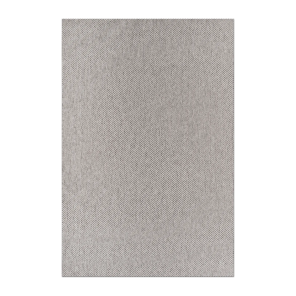 RECTANGLE | HERO | Hillock Grey Solid Modern Machine Woven Textured Living Room