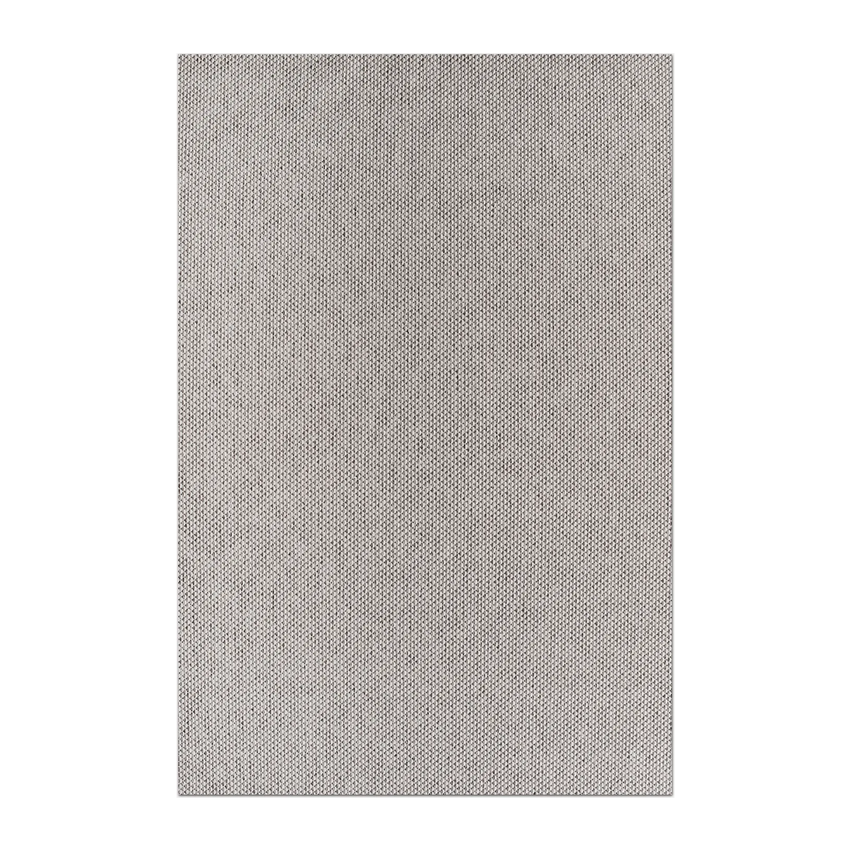 RECTANGLE | HERO | Hillock Grey Solid Modern Machine Woven Textured Living Room
