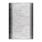 RECTANGLE | HERO | Wold Grey Abstract Modern Machine Woven Bordered Living Room