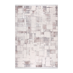RECTANGLE | HERO | Lodestone Cream Taupe Patchwork Modern Machine Woven Living 