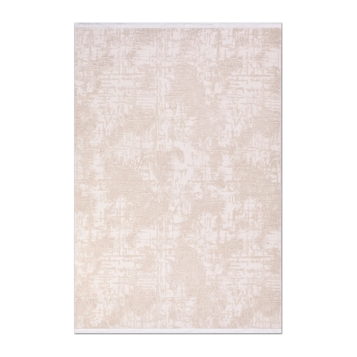 RECTANGLE | HERO | Phaselis Cream Beige Abstract Modern Machine Woven Living Ro