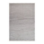 RECTANGLE | HERO | Celandine Grey Modern Geometric Machine Woven Living Room Be