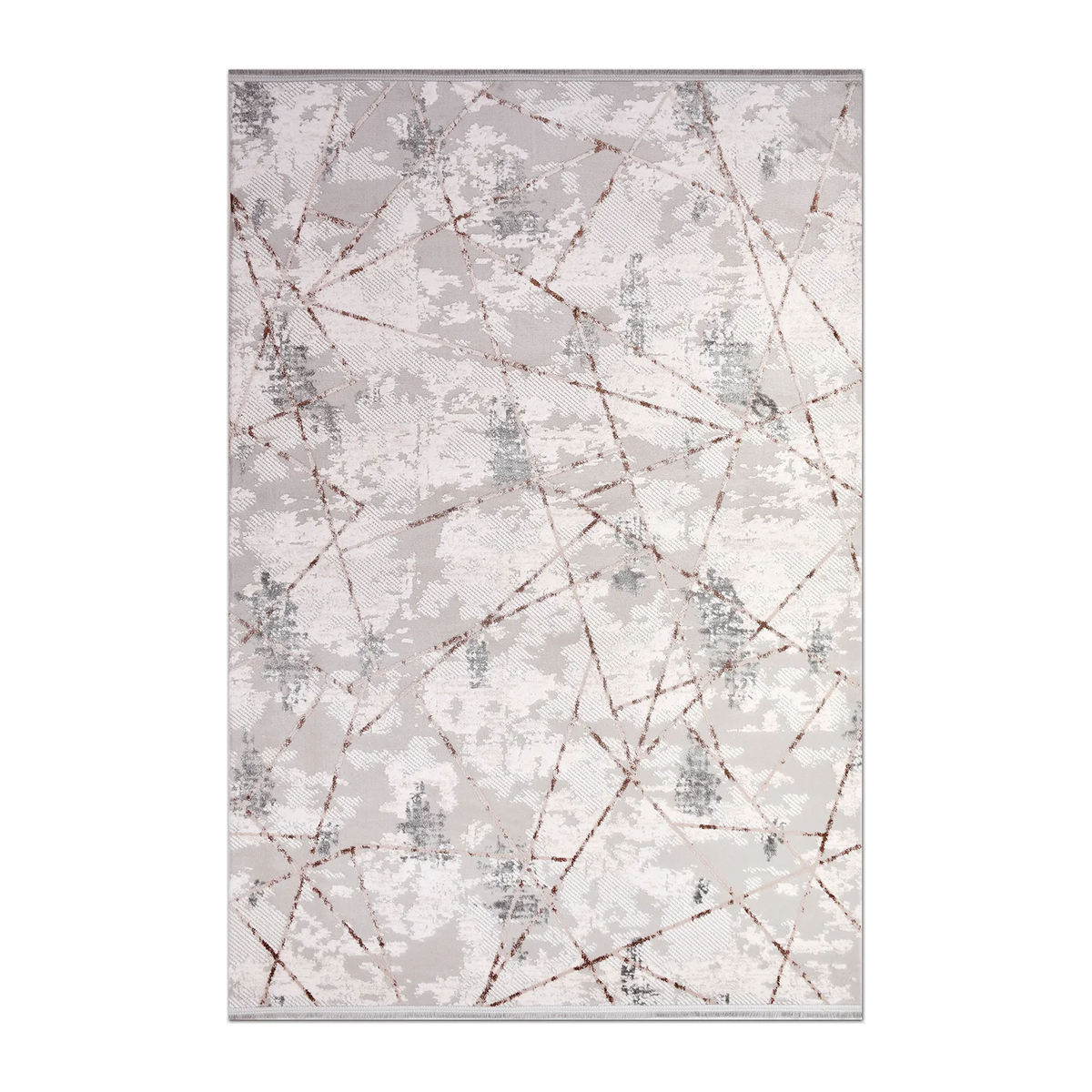 RECTANGLE | HERO | Butte Cream Grey Abstract Modern Machine Woven Blush Rust Li