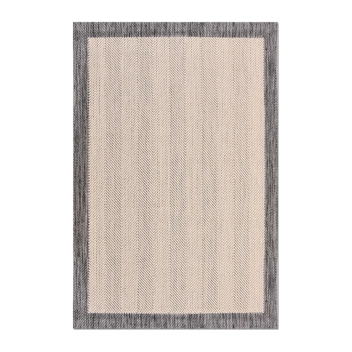 RUNNER | HERO | UNLISTED | Sloe Cream Charcoal Grey Scandinavian Geometric Machine Wove