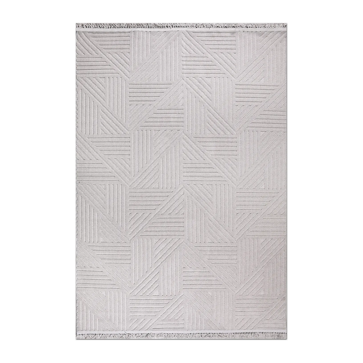 RUNNER | HERO | UNLISTED | Konya Cream Geometric Modern Machine Woven Living Room Bedro
