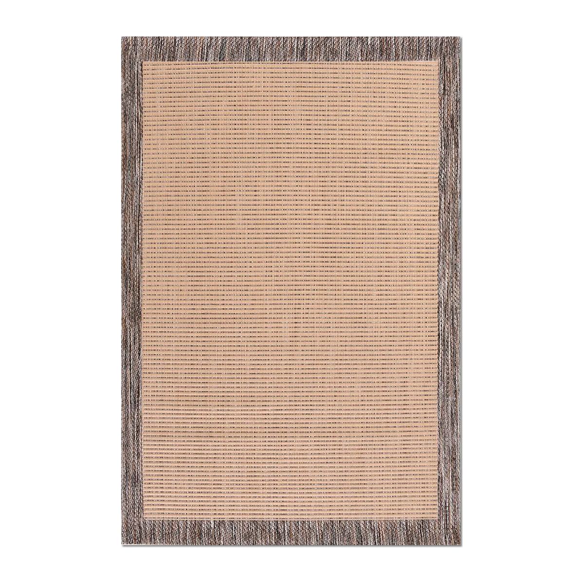 RUNNER | HERO | UNLISTED | Speedwell Beige Brown Striped Modern Machine Woven Living Ro