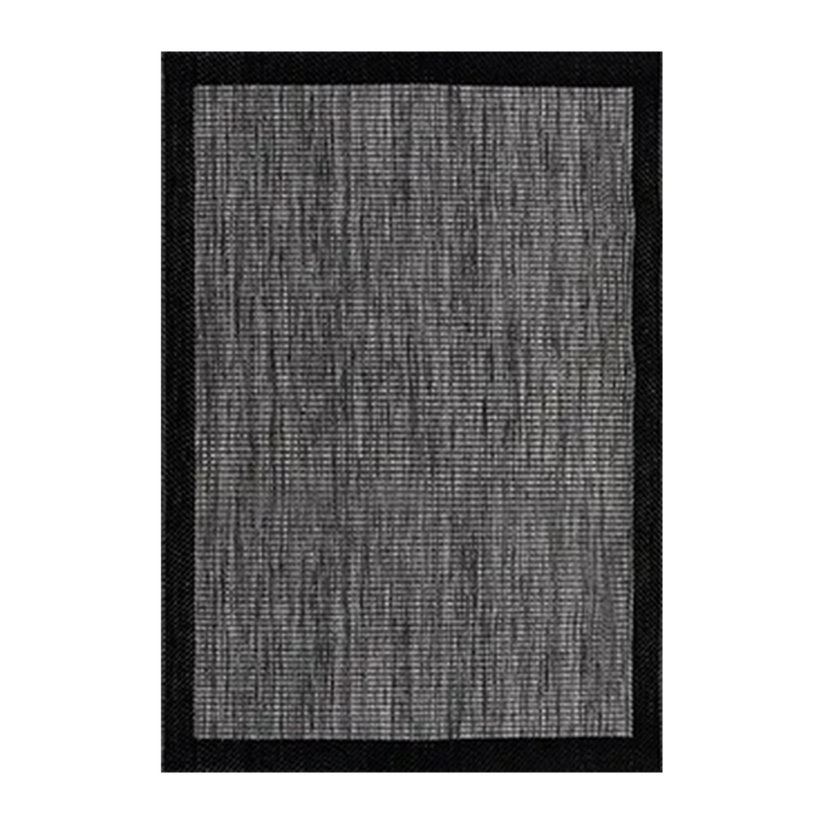 RUNNER | HERO | UNLISTED | Sedge Black Grey Striped Modern Machine Woven Living Room Be
