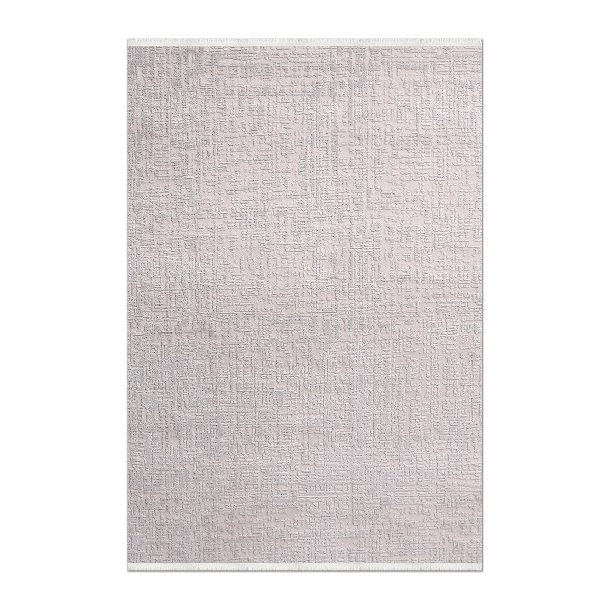 RUNNER | HERO | UNLISTED | Bodrum Beige Abstract Modern Machine Woven Cream Fringe Livi