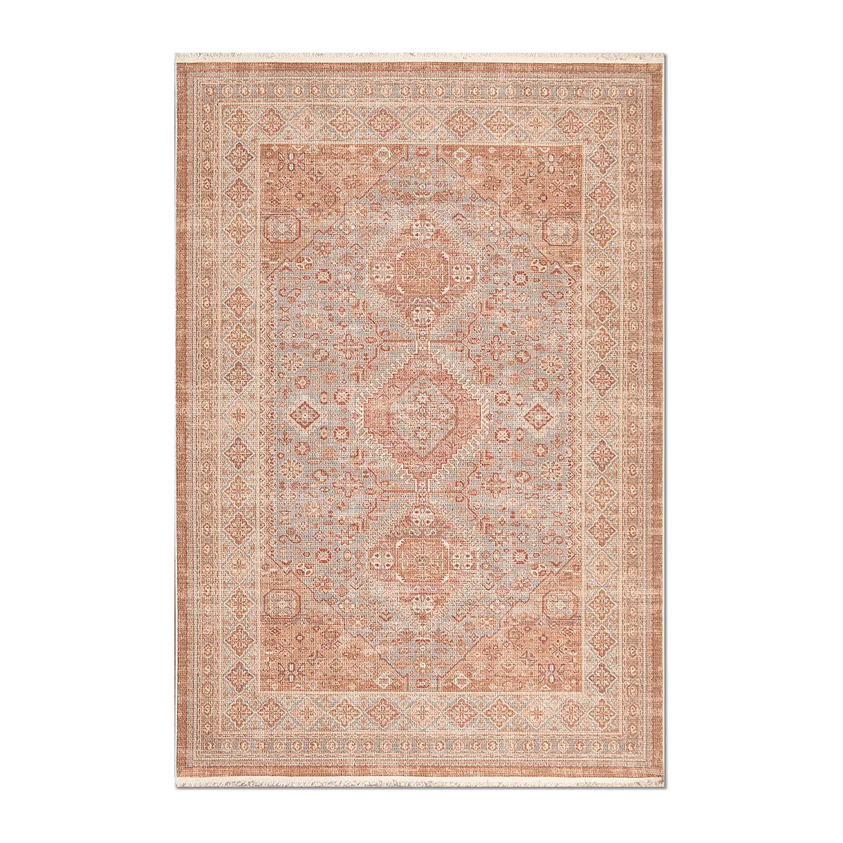 RUNNER | HERO | UNLISTED | Colonnade Terracotta Cream Persian Style Traditional Machine