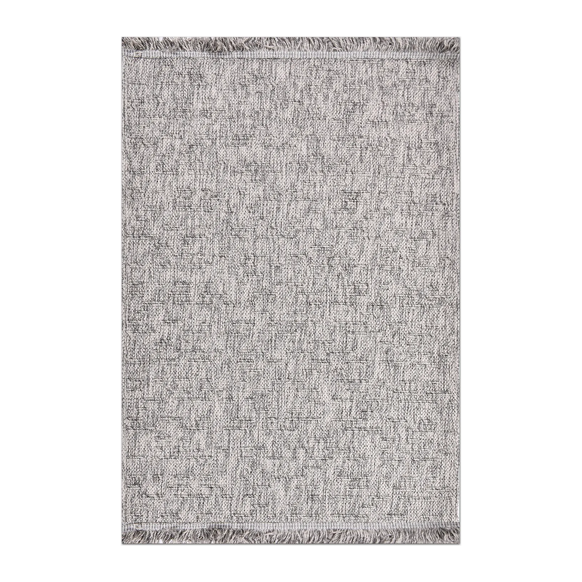 RUNNER | HERO | UNLISTED | Adamant Grey Abstract Modern Machine Woven Living Room Bedro
